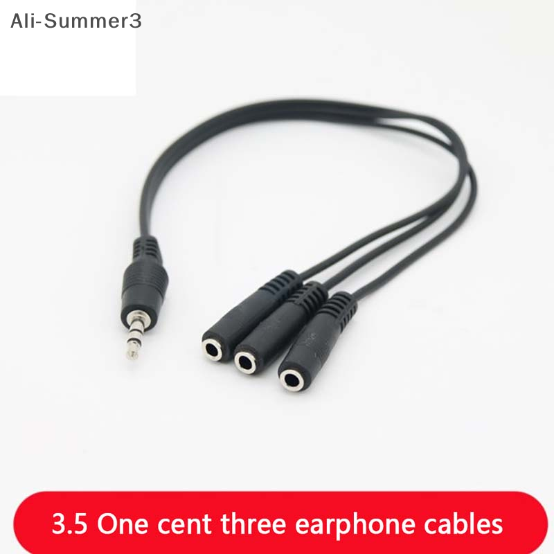 3.5mm 3 Way Port Aux Multi Hea - Earphone Splitter Jack recensione e prezzo