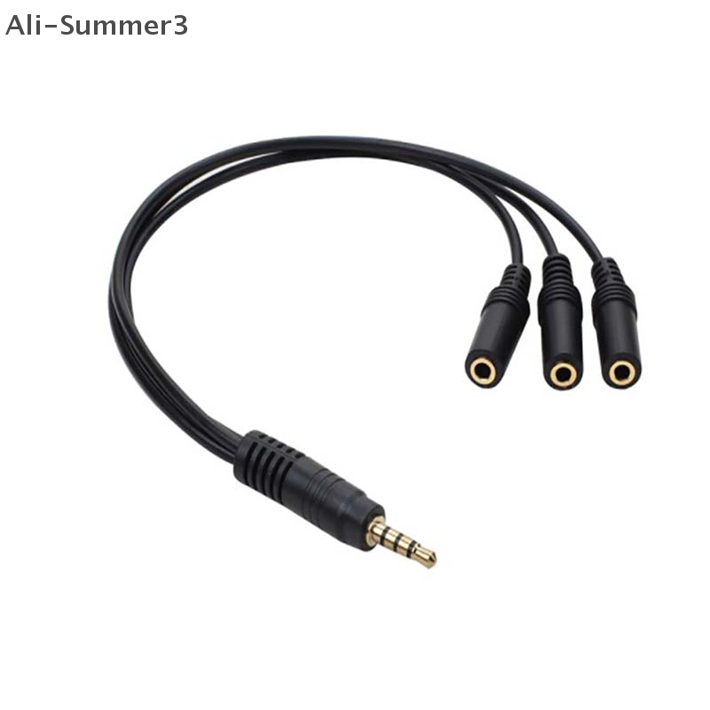 3.5mm 3 Way Port Aux Multi Hea - Earphone Splitter Jack recensione e prezzo