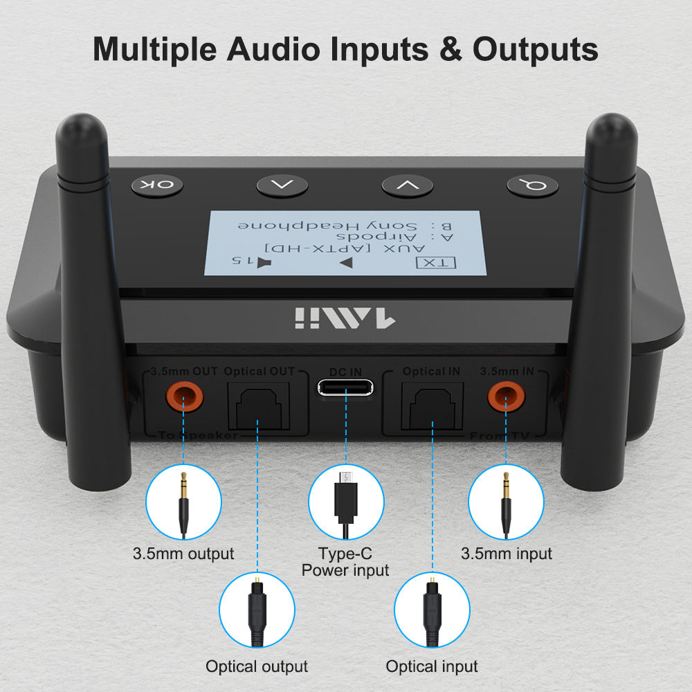 1Mii B03+ Home Theater Long Ra - Bluetooth Adapter Receiver recensione e prezzo