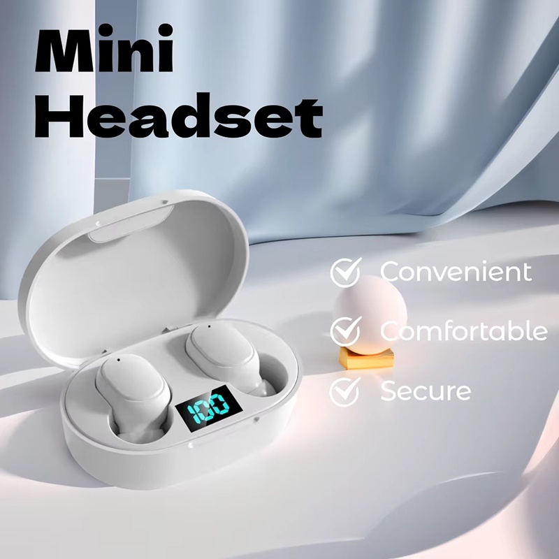 A6S TWS Earphone Wireless Blue - Wireless Earbuds Tws recensione e prezzo