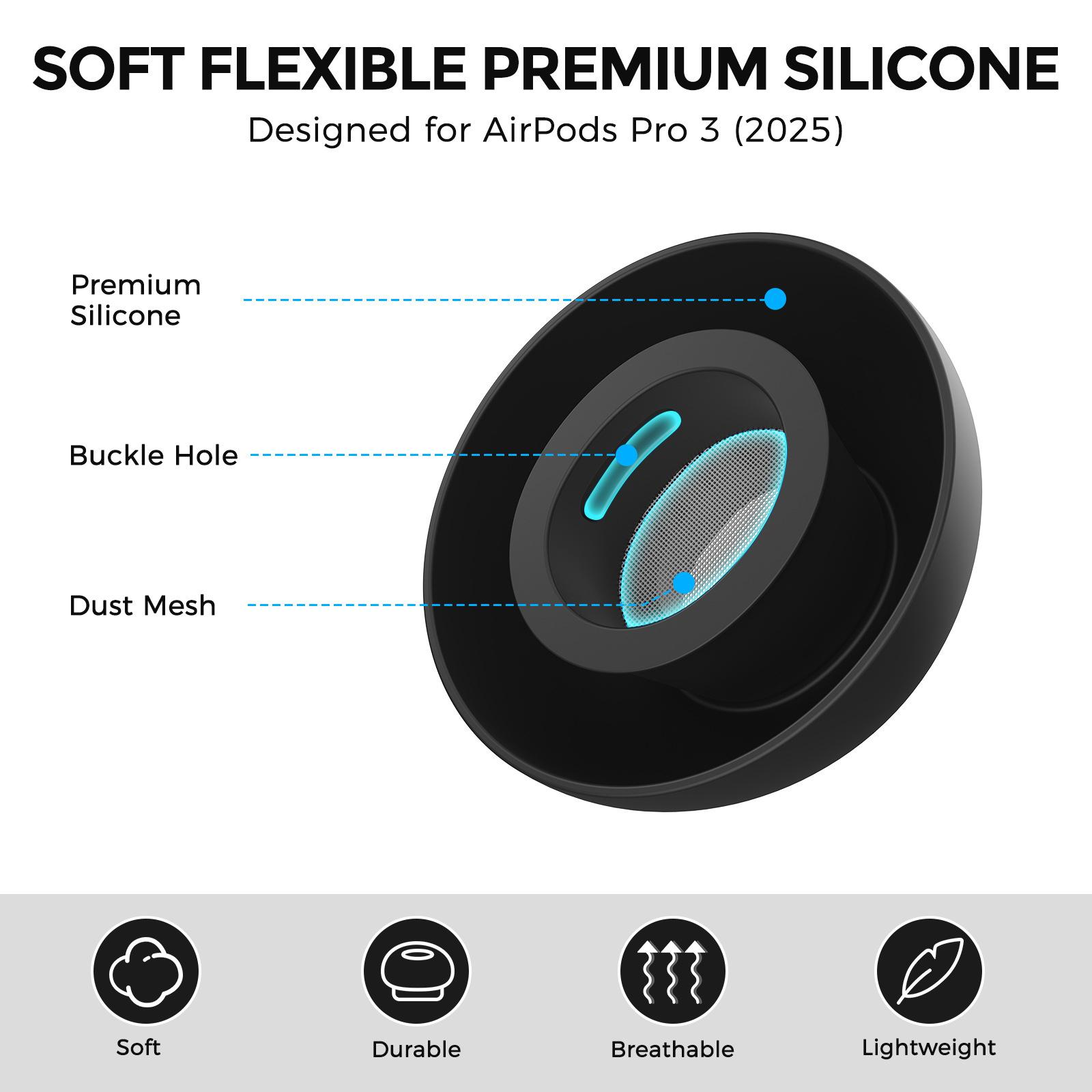 For AirPods Pro 3 XDcase 4 Pai - Silicone Ear Tip Replacement recensione e prezzo