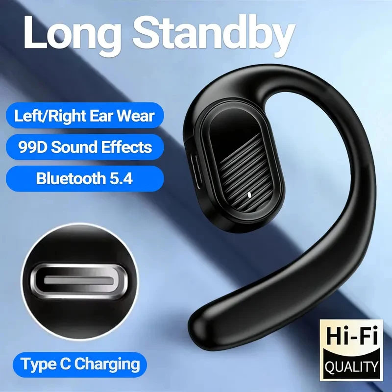 Bluetooth 5.4 Open Wireless Ea - Bluetooth Headset On Ear recensione e prezzo