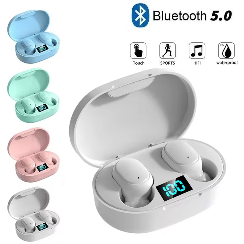 A6S TWS Earphone Wireless Blue - Wireless Earbuds Tws recensione e prezzo