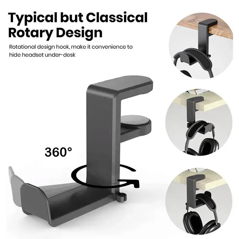 Universal Desktop 360° Rotatin - Headphone Stand Desk recensione e prezzo