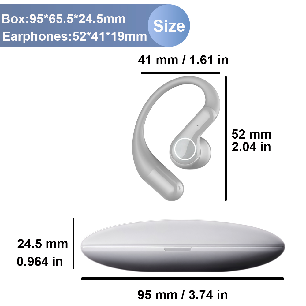 Ai Translator Earbud Device Re - Earbuds Charging Case recensione e prezzo