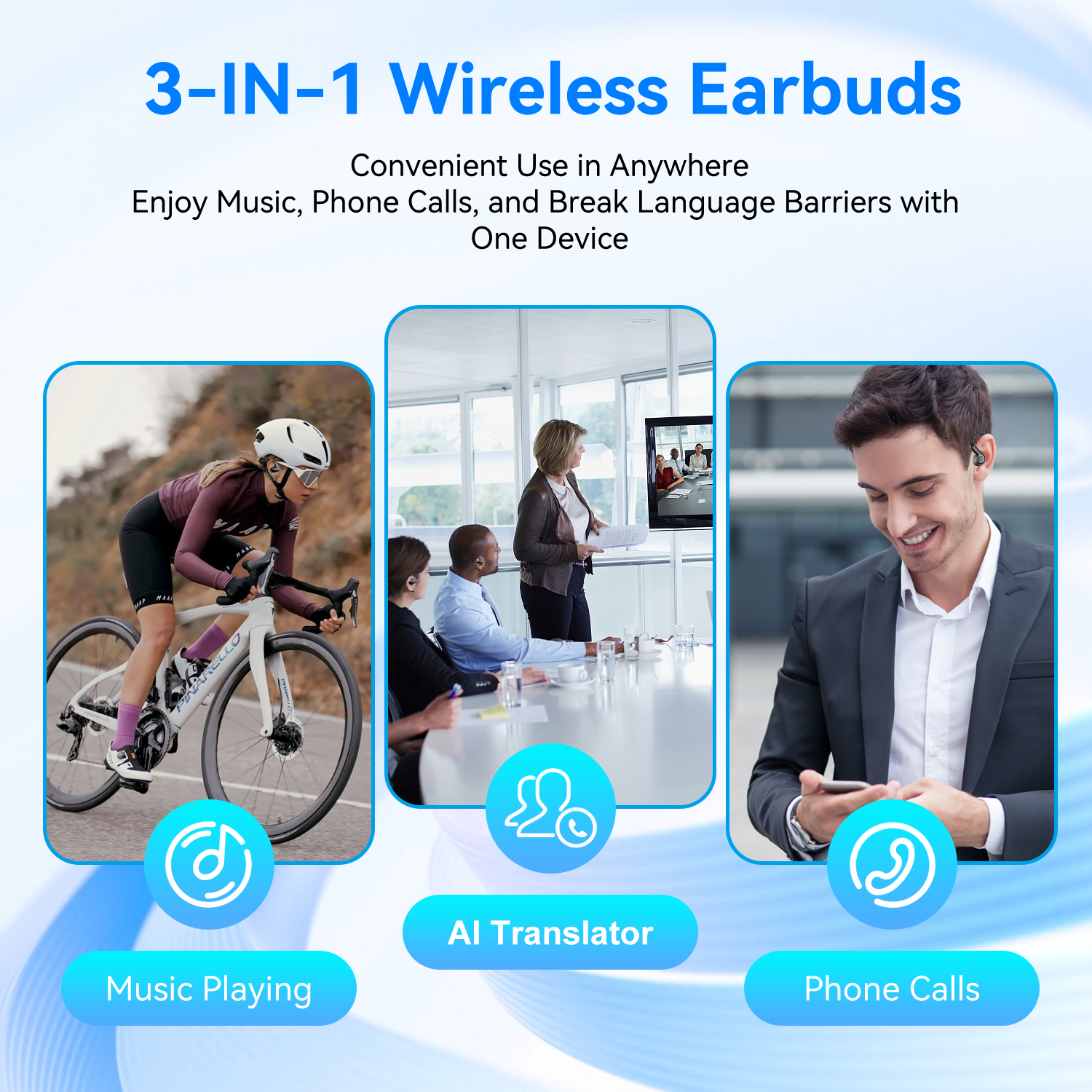 Ai Translator Earbud Device Re - Earbuds Charging Case recensione e prezzo