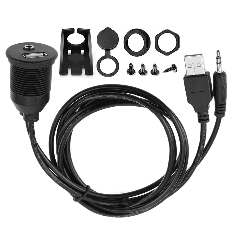 1M USB & 3.5mm AUX Male to Fem - Cable Extension 3.5 recensione e prezzo