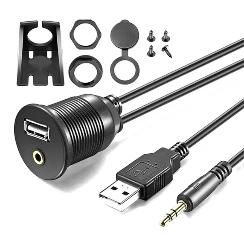 1M USB & 3.5mm AUX Male to Fem - Cable Extension 3.5 recensione e prezzo