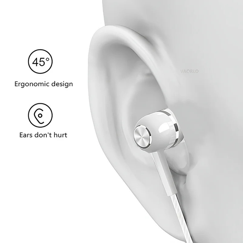 1/2/3/4Pcs 3.5mm Wired Earphon - Wired Earphone Mic recensione e prezzo