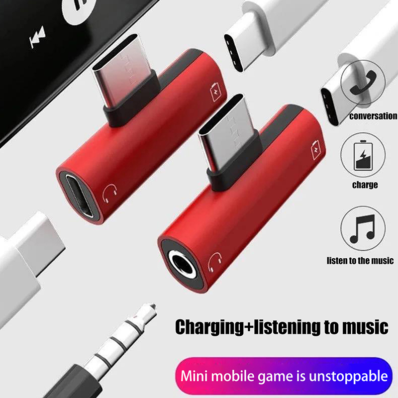 USB Type-C To 3.5 Mm Headphone - Earphone Splitter Jack recensione e prezzo