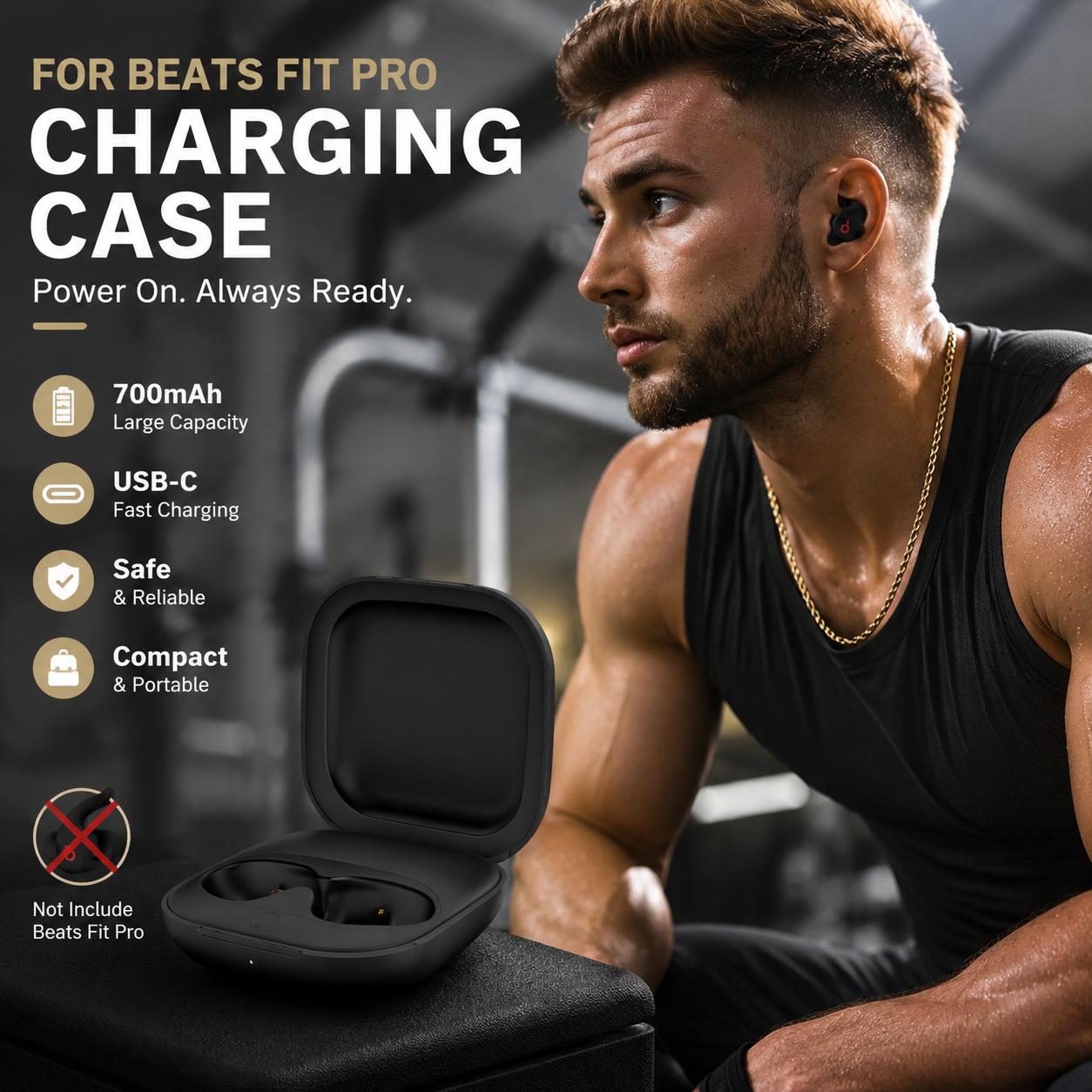 700mAh Battery Earphone Chargi - Earbuds Charging Case recensione e prezzo