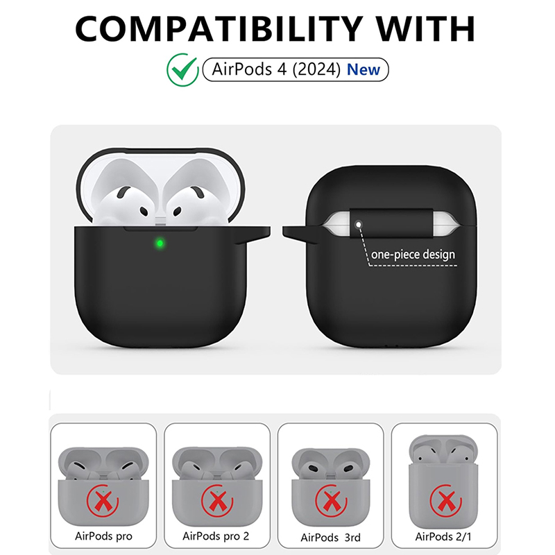 Silicone earphone case For App - Earbuds Charging Case recensione e prezzo