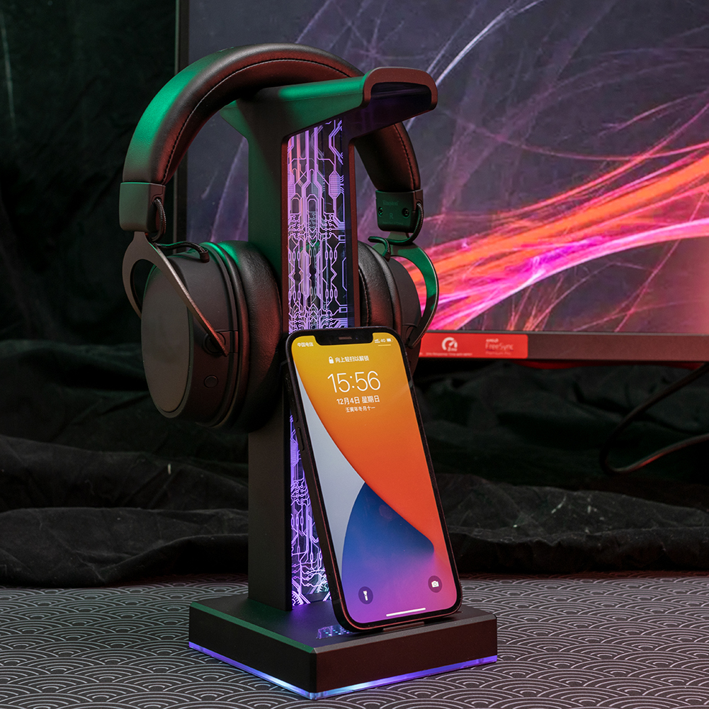 RGB Gaming Headphone Stand Dua - Gaming Headset Rgb recensione e prezzo