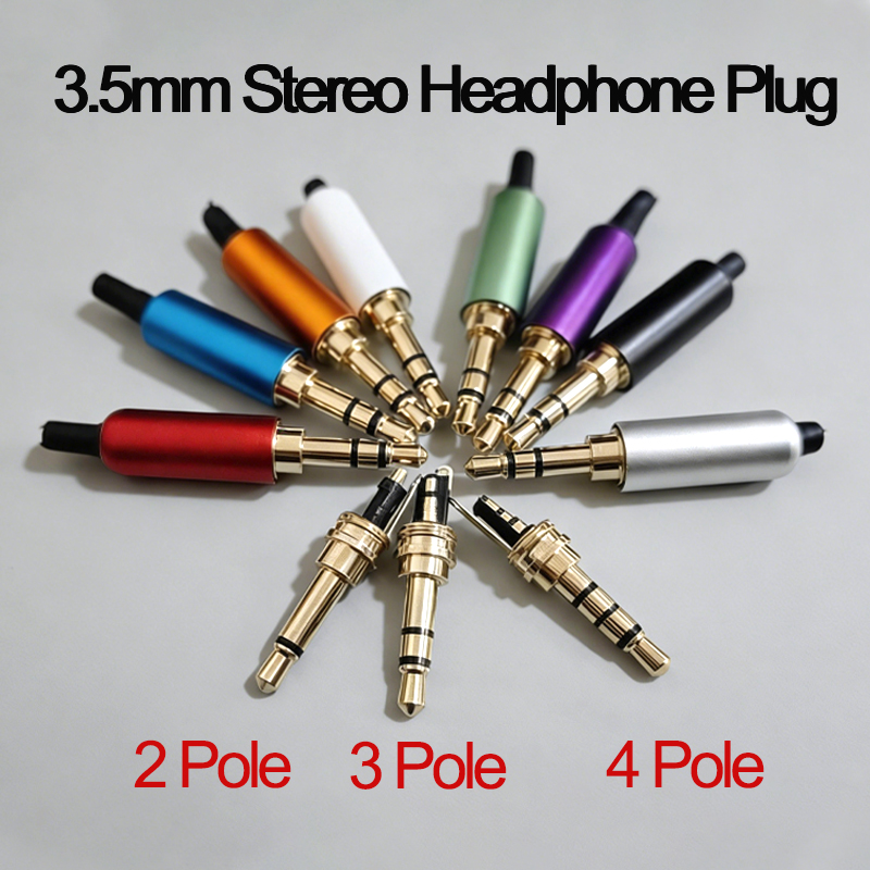 1PC 3.5MM Audio Connector 2/3/ - Audiophile Headphone Wired recensione e prezzo