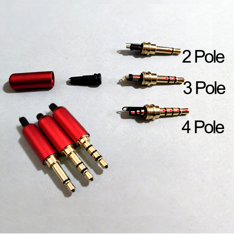 1PC 3.5MM Audio Connector 2/3/ - Audiophile Headphone Wired recensione e prezzo
