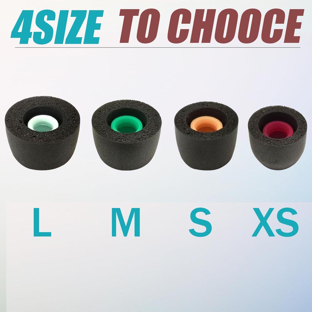 6PCS  Memory Foam Ear Tips Cus - Earphone Foam Tip recensione e prezzo